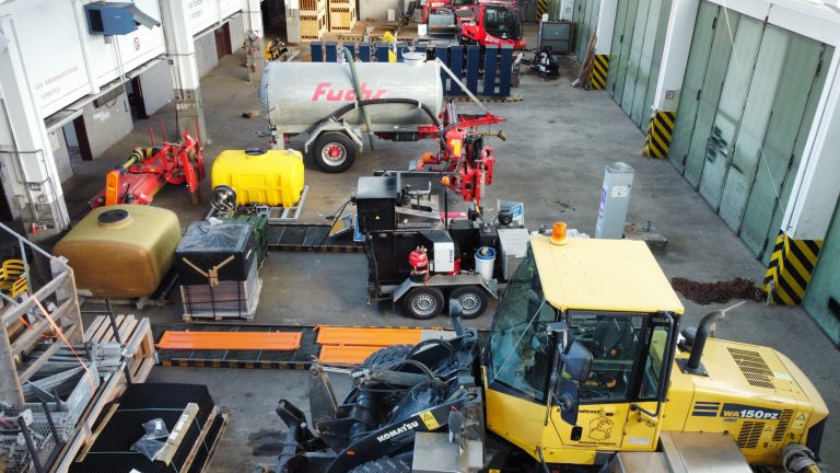 Lagerbestend Bauhof an Kaserne