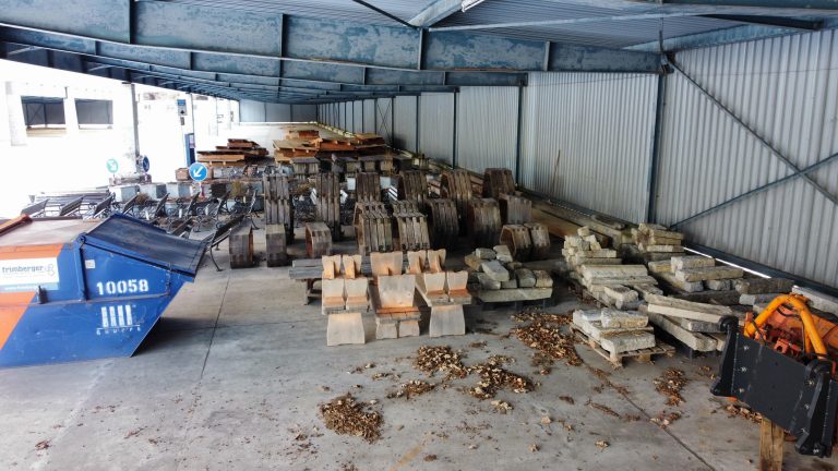 Lagerbestend Bauhof an Kaserne