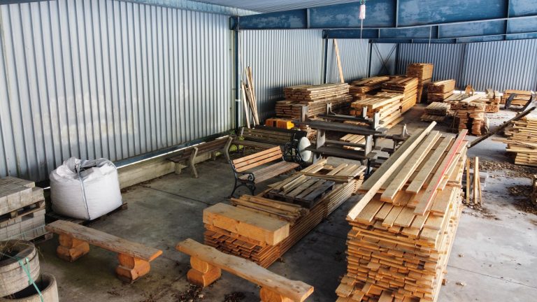 Lagerbestend Bauhof an Kaserne